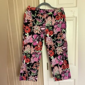 Lily Pulitzer cotton cropped pant